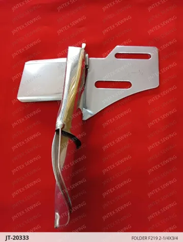 FOLDER F219 2-1/4X3/4 — JT-20333 sewing machine spare part