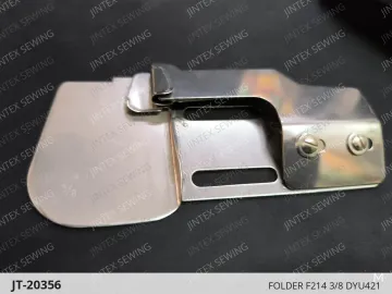 FOLDER F214 3/8 DYU421 — JT-20356 sewing machine spare part