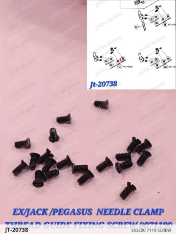 EX3200 7119 SCREW — JT-20738 sewing machine spare part