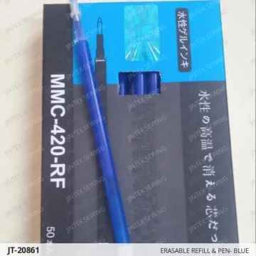 ERASABLE REFILL & PEN- BLUE — JT-20861 sewing machine spare part