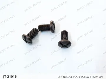 D/N NEEDLE PLATE SCREW S11244001 — JT-21016 sewing machine spare part
