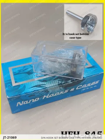 D/N HOOK SET BOBBIN CASE TYPE HFH-845 ZHEHAO — JT-21069 sewing machine spare part