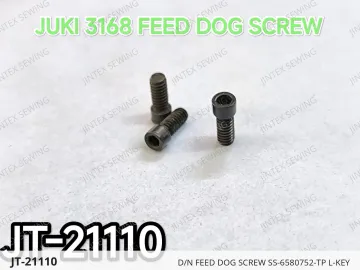 D/N FEED DOG SCREW SS-6580752-TP L-KEY — JT-21110 sewing machine spare part