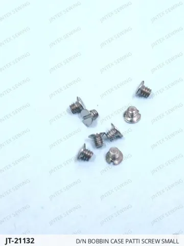 D/N BOBBIN CASE PATTI SCREW SMALL — JT-21132 sewing machine spare part