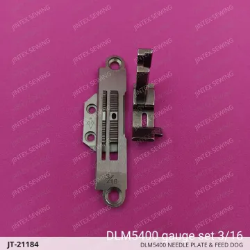 DLM5400 NEEDLE PLATE & FEED DOG — JT-21184 sewing machine spare part