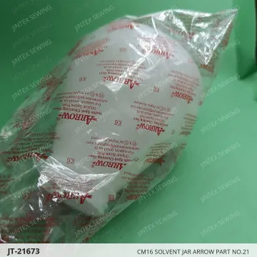 CM16 SOLVENT JAR ARROW PART NO.21 — JT-21673 sewing machine spare part