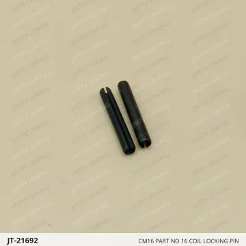 CM16 PART NO 16 COIL LOCKING PIN — JT-21692 sewing machine spare part