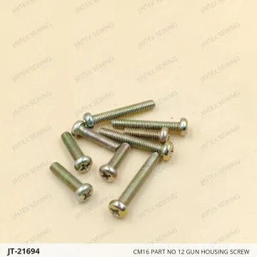 CM16 PART NO 12 GUN HOUSING SCREW — JT-21694 sewing machine spare part