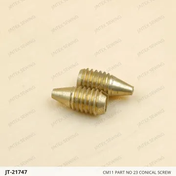 CM11 PART NO 23 CONICAL SCREW — JT-21747 sewing machine spare part