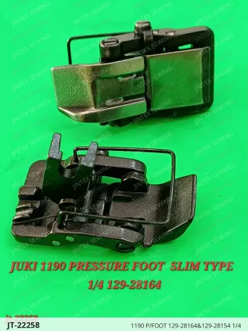 1190 P/FOOT 129-28164&129-28154 1/4 — JT-22258 sewing machine spare part