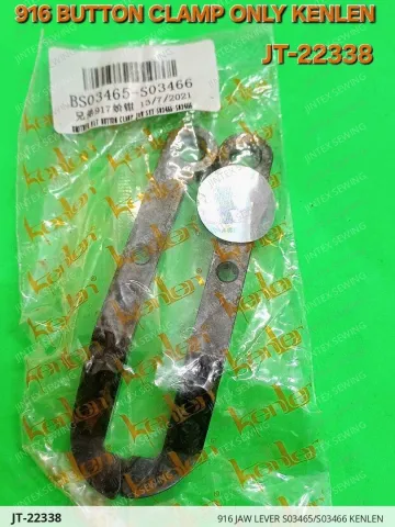 916 JAW LEVER S03465/S03466 KENLEN — JT-22338 sewing machine spare part