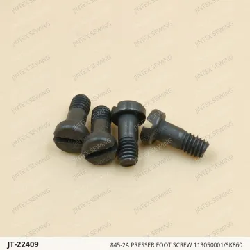 845-2A PRESSER FOOT SCREW 113050001/SK860 — JT-22409 sewing machine spare part