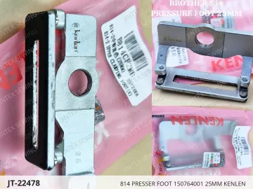 814 PRESSER FOOT 150764001 25MM KENLEN — JT-22478 sewing machine spare part