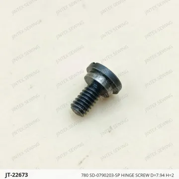 780 SD-0790203-SP HINGE SCREW D=7.94 H=2 — JT-22673 sewing machine spare part