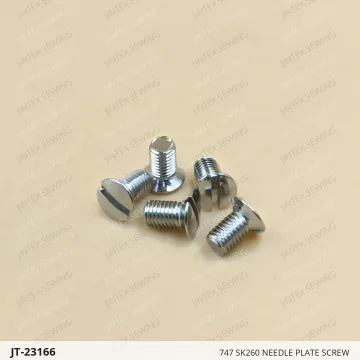 747 SK260 NEEDLE PLATE SCREW — JT-23166 sewing machine spare part
