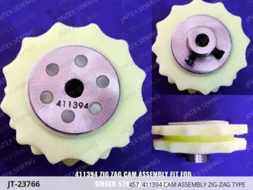 457  411394 CAM ASSEMBLY ZIG-ZAG TYPE — JT-23766 sewing machine spare part
