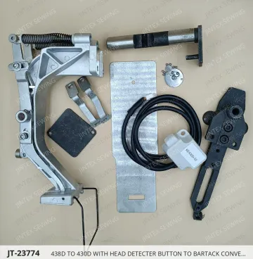 438D TO 430D WITH HEAD DETECTER BUTTON TO BARTACK CONVERSION SET — JT-23774 sewing machine spare part