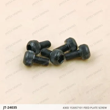 430D 153057101 FEED PLATE SCREW — JT-24035 sewing machine spare part