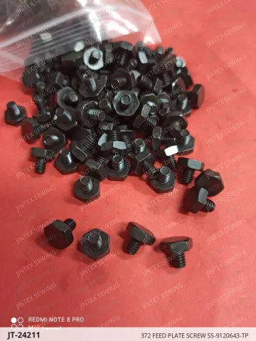 372 FEED PLATE SCREW SS-9120643-TP — JT-24211 sewing machine spare part