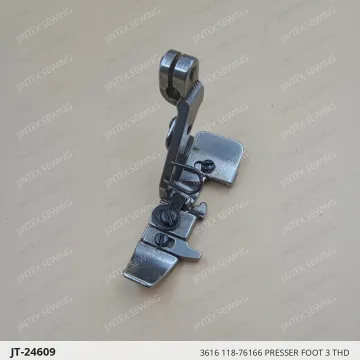 3616 118-76166 PRESSER FOOT 3 THD — JT-24609 sewing machine spare part