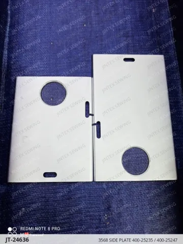 3568 SIDE PLATE 400-25235 / 400-25247 — JT-24636 sewing machine spare part