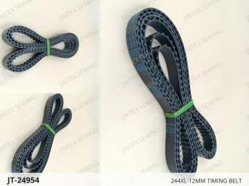 244XL-12MM TIMING BELT — JT-24954 sewing machine spare part